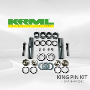 Steer axle,Spare parts king pin kit for DAF KPKW 026